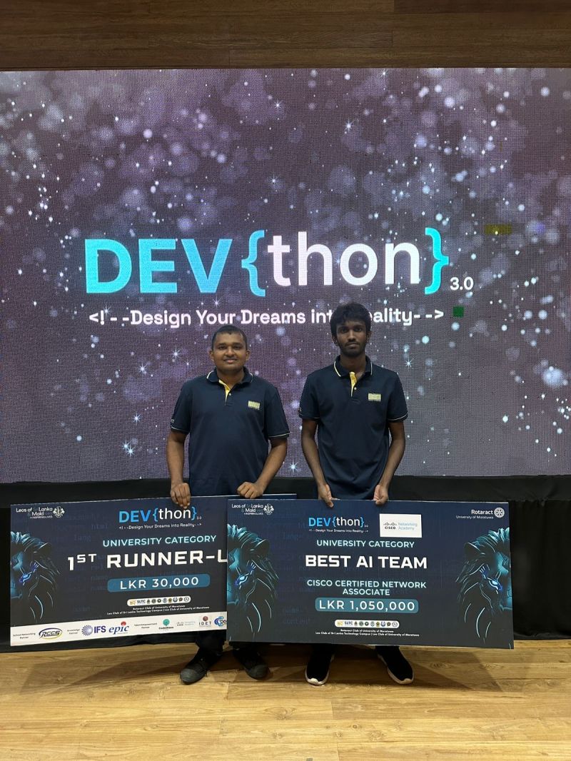 DEVTHON 3.0 — Govi Isuru